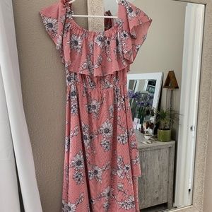 Playful Floral Summer Dress